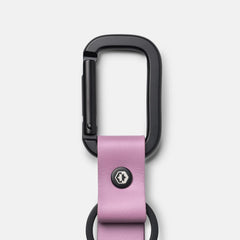 Ridge Keychain - Lilac Leather