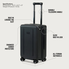 Ridge Carry-On Matte Black