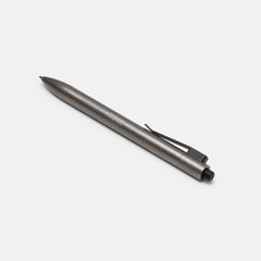 Ridge Click Pen - Stonewashed Titanium
