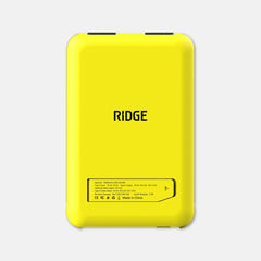 Ridge Power Bank - 10k mAh Bundle - Hyper Lime - 3-Pack