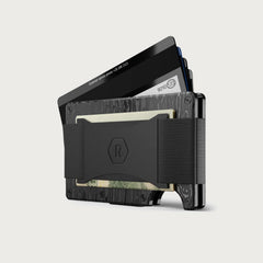 Ridge Wallet - Black Damascus