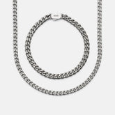 Curb Chain Kit - Titanium - Medium