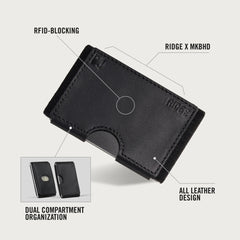 Ridge Biflex - MKBHD - Midnight Black Leather