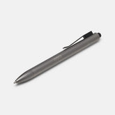 Ridge Click Pen - Stonewashed Titanium