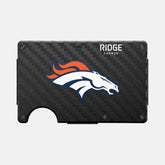 Ridge Wallet - Denver Broncos - Carbon Fiber 3k