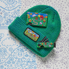 Classic Cuff Beanie - Claire Morales - Happy Daze