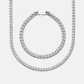 Curb Chain Kit - Platinum - Medium