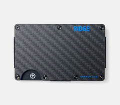 Ridge Wallet - High Dive Blue Carbon 002