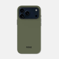 Ridge Phone Case - Matte Olive - iPhone 17 Pro Max