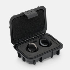 4mm Rounded Ring Set - Gunmetal
