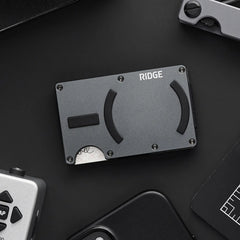 Ridge Wallet For MagSafe - Gunmetal