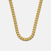5mm Curb Chain - 18K Gold - 20"