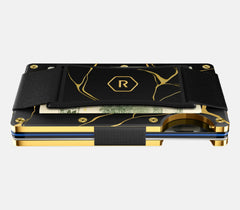 Ridge Wallet - Kintsugi - Black