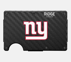 Ridge Wallet - New York Giants - Carbon Fiber 3k