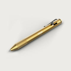 Ridge Bolt Action Pen - 24K Gold