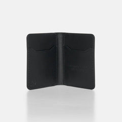 Daily Writer Kit - Bifold - Midnight Black Leather