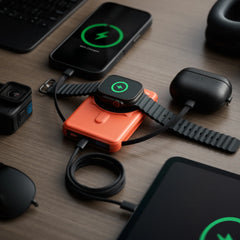 Ridge Power Bank - 10k mAh - Basecamp Orange