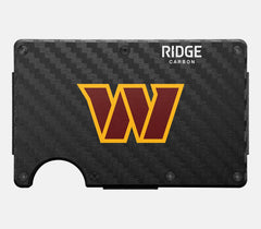Ridge Wallet - Washington Commanders - Carbon Fiber 3k
