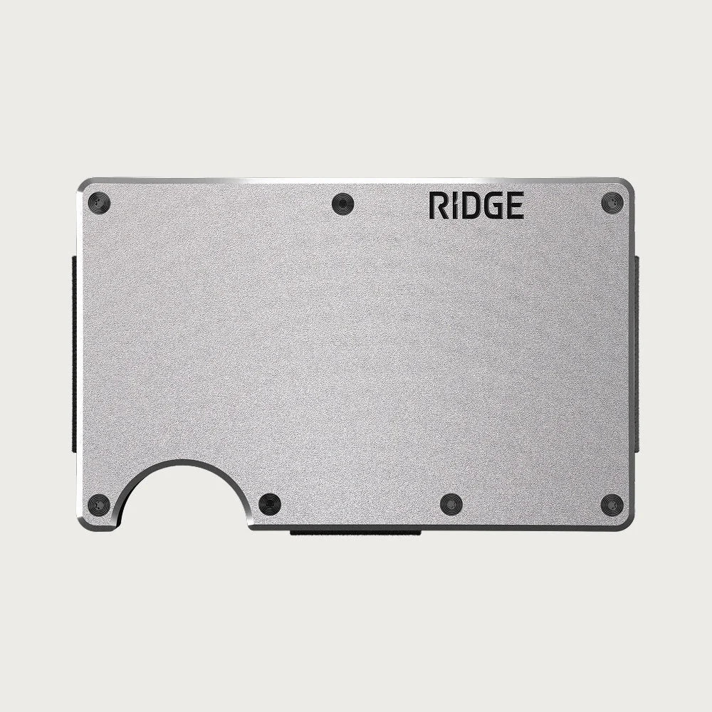 Ridge Wallet - GT Silver