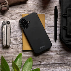 Ridge Phone Case - Matte Black - iPhone 16