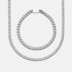 Curb Chain Kit - Platinum - Medium