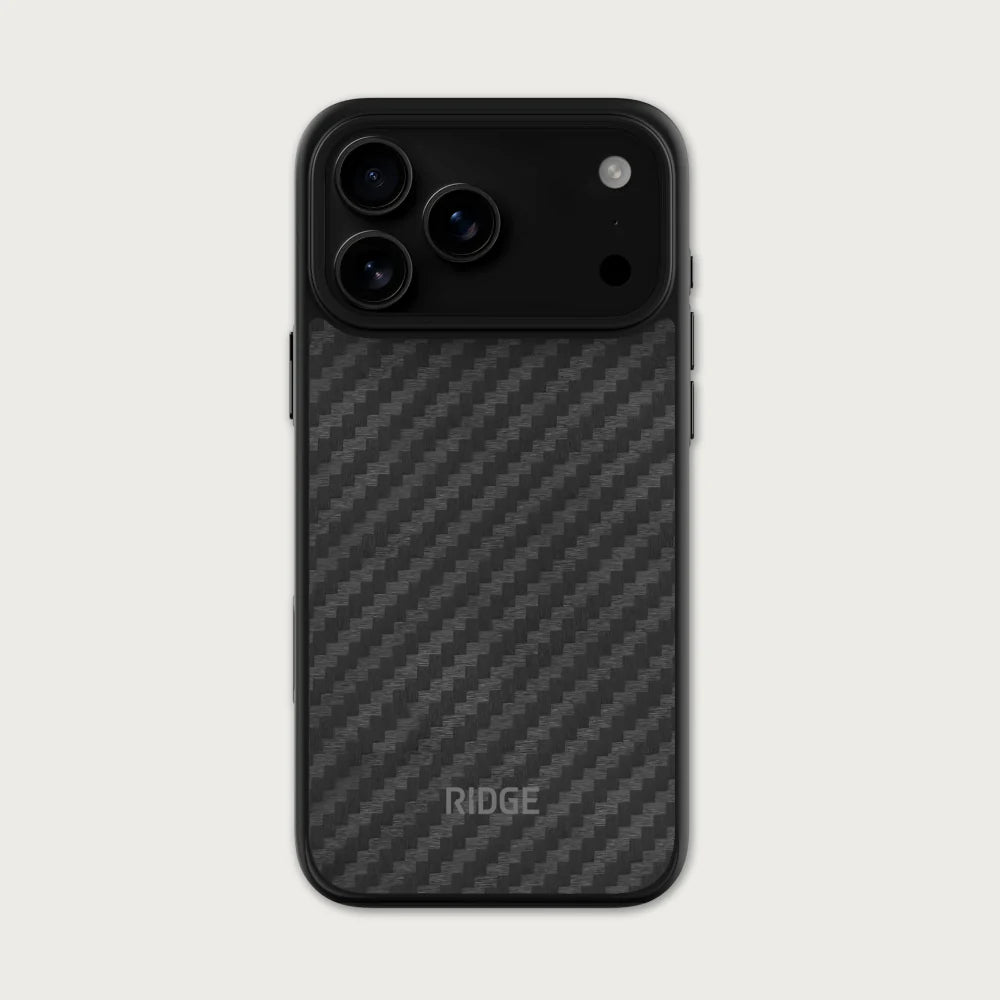Ridge Phone Case - Carbon - iPhone 17 Pro Max
