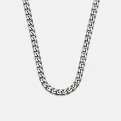 5mm Curb Chain - Titanium - 20"