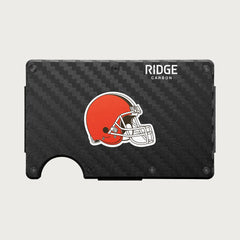 Ridge Wallet - Cleveland Browns - Carbon Fiber 3k