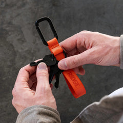 Ridge Keychain - Basecamp Orange