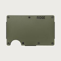 Ridge Wallet - Matte Olive