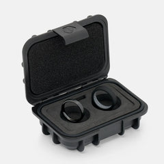 4mm Rounded Ring Set - Royal Black